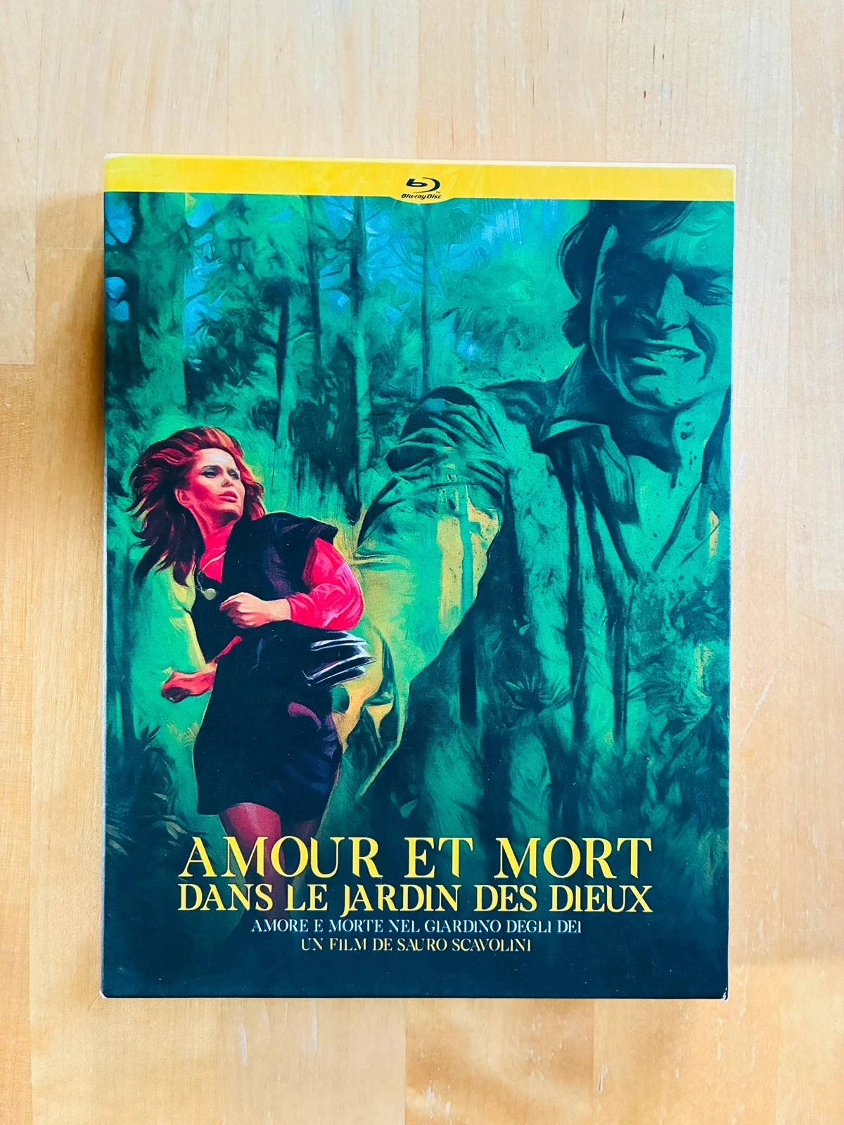 Coffret Blu-ray DVD Amour et Mort dans le jardin des Dieux édition Le chat qui fume.
